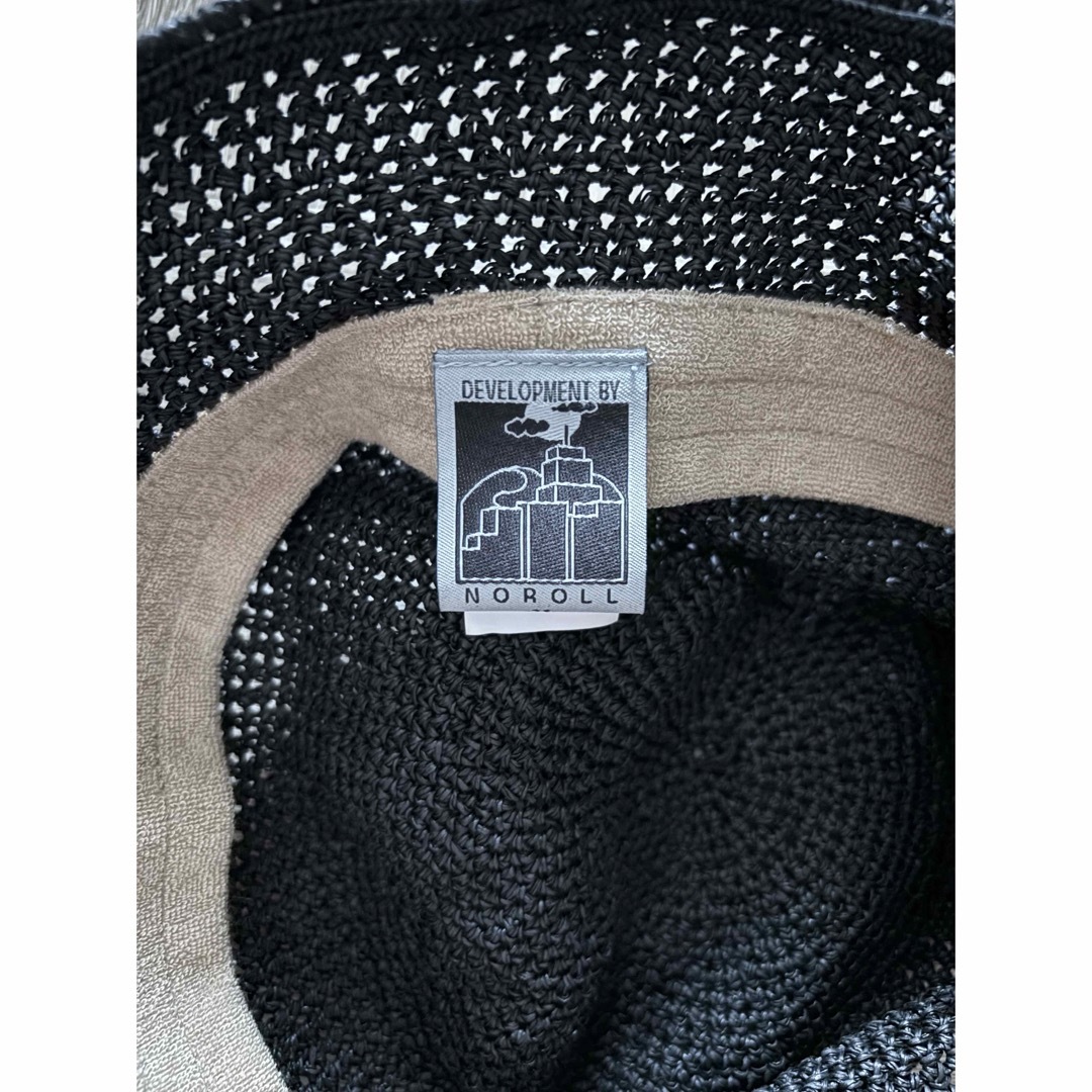 NOROLL / RAFFIA BUCKET HAT BLACK NOROLL / RAFFIA BUCKET HAT BLACK