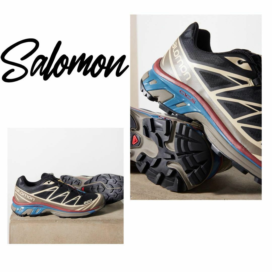 Salomon XT-6 28.0 Black/Falcon/CowHideの通販 by MONO.MONO Salomon XT-6 28.0 Black/Falcon/CowHideの通販 by MONO.MONO