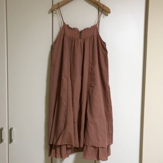 ナイスクラップ(NICE CLAUP)の【used品】綿100%ワンピース(ひざ丈ワンピース)