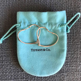 ティファニー(Tiffany & Co.)のティファニーオープンハートフープピアス(ピアス)