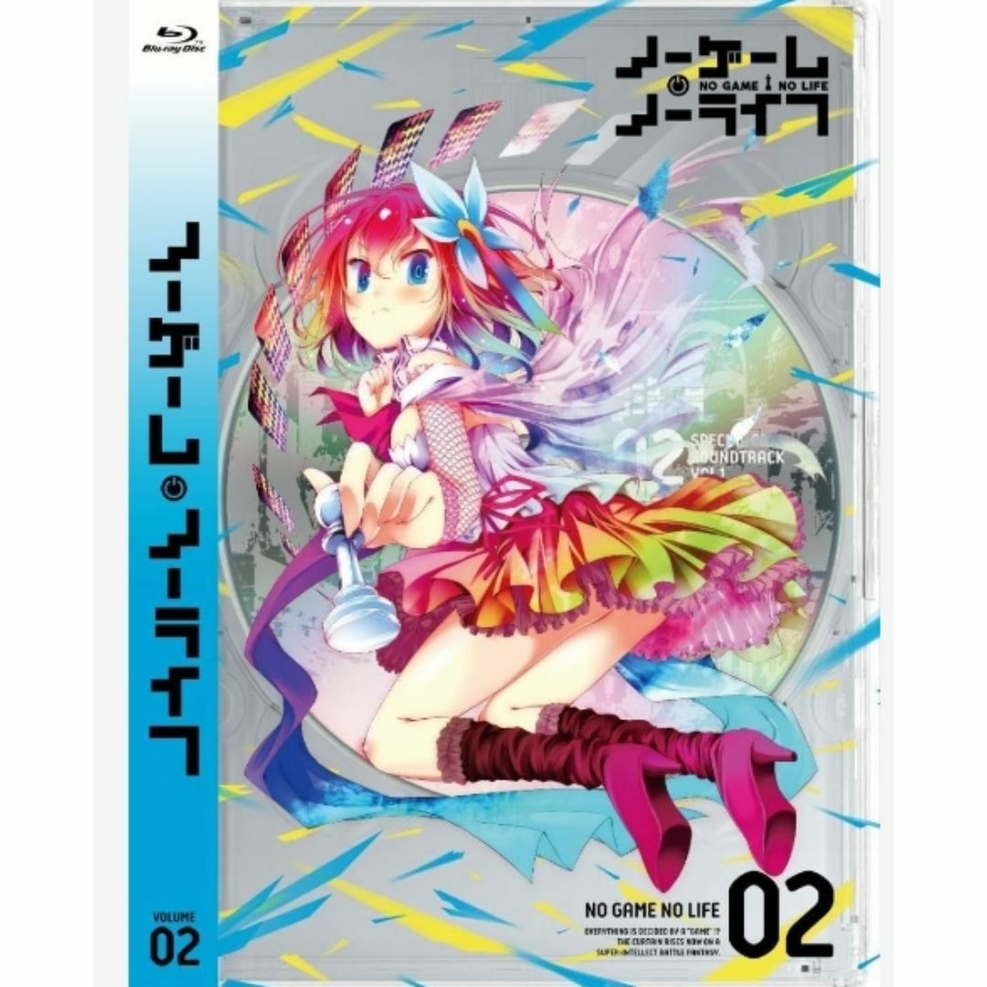 【期間限定送料無料】 ノーゲーム・ノーライフ [Blu-ray] 全6巻セット 中古状態優良美 アニメ
