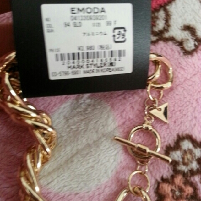 EMODA(エモダ)の新品 ﾁｪｰﾝﾈｯｸﾚｽ レディースのアクセサリー(ネックレス)の商品写真