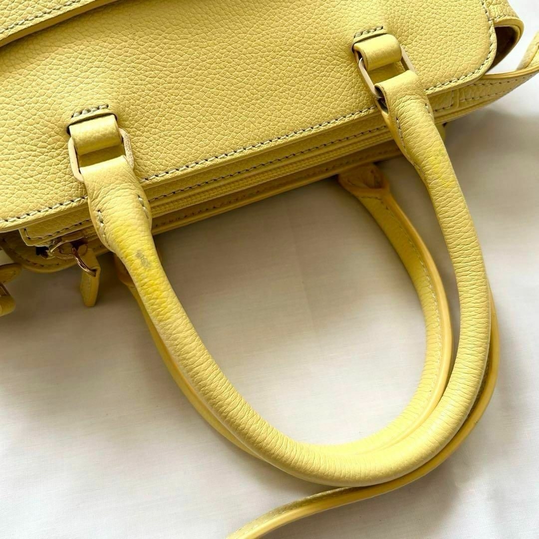 agnes b. - ✨2way✨アニエスベー ショルダーバッグ イエロー agnes b. - ✨2way✨アニエスベー ショルダーバッグ イエロー