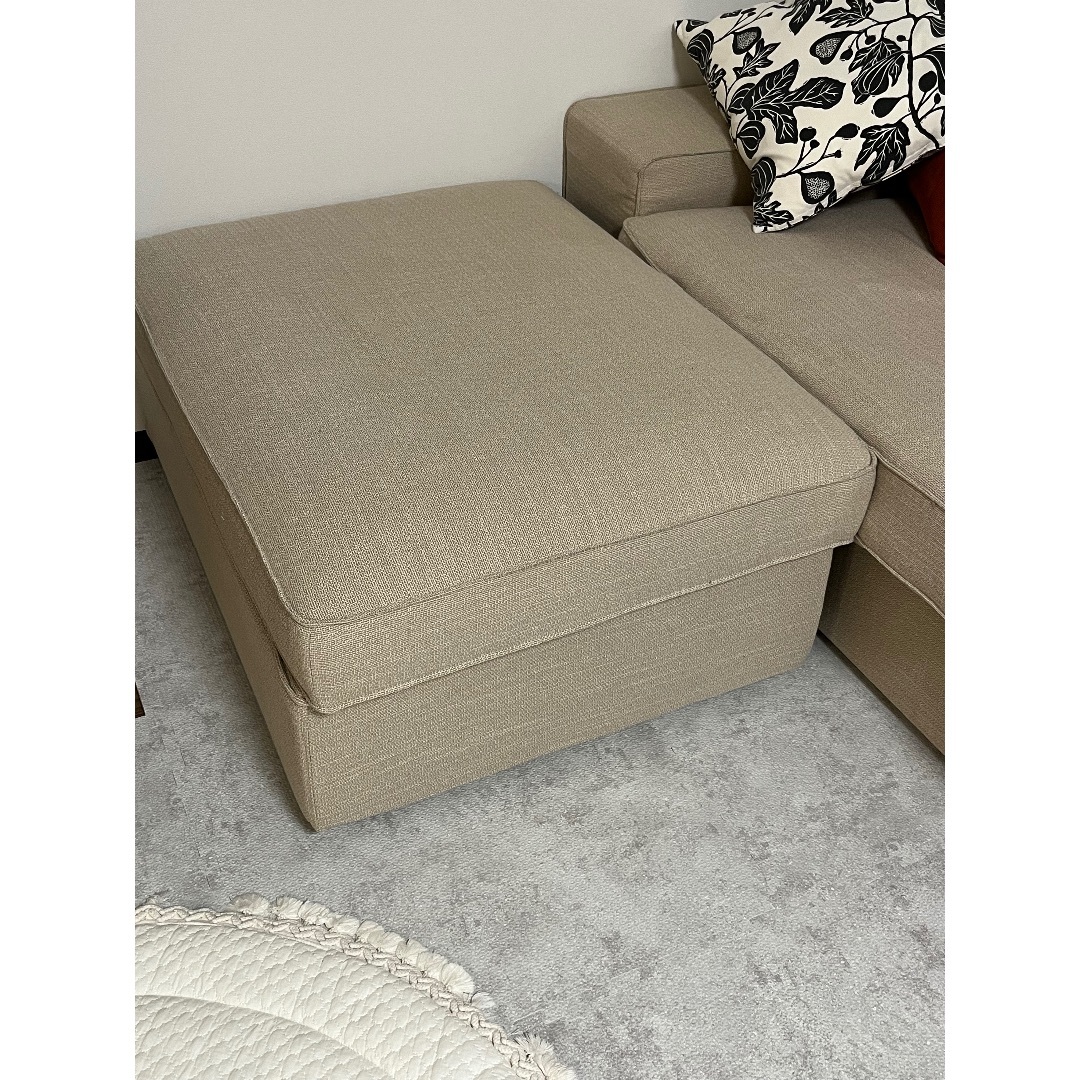 KIVIK シーヴィク フットスツール 収納付き（IKEA・ニトリ・楽天