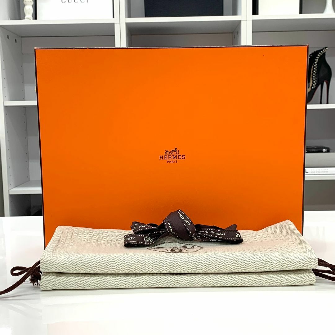 HERMES - 7367 未使用 エルメス ティヴォリ レザー ケリー金具 HERMES - 7367 未使用 エルメス ティヴォリ レザー ケリー金具