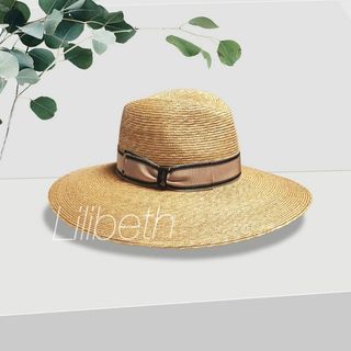 Borsalino - Borsalino ボルサリーノ ストローハット S ベージュ Borsalino - Borsalino ボルサリーノ ストローハット S ベージュ