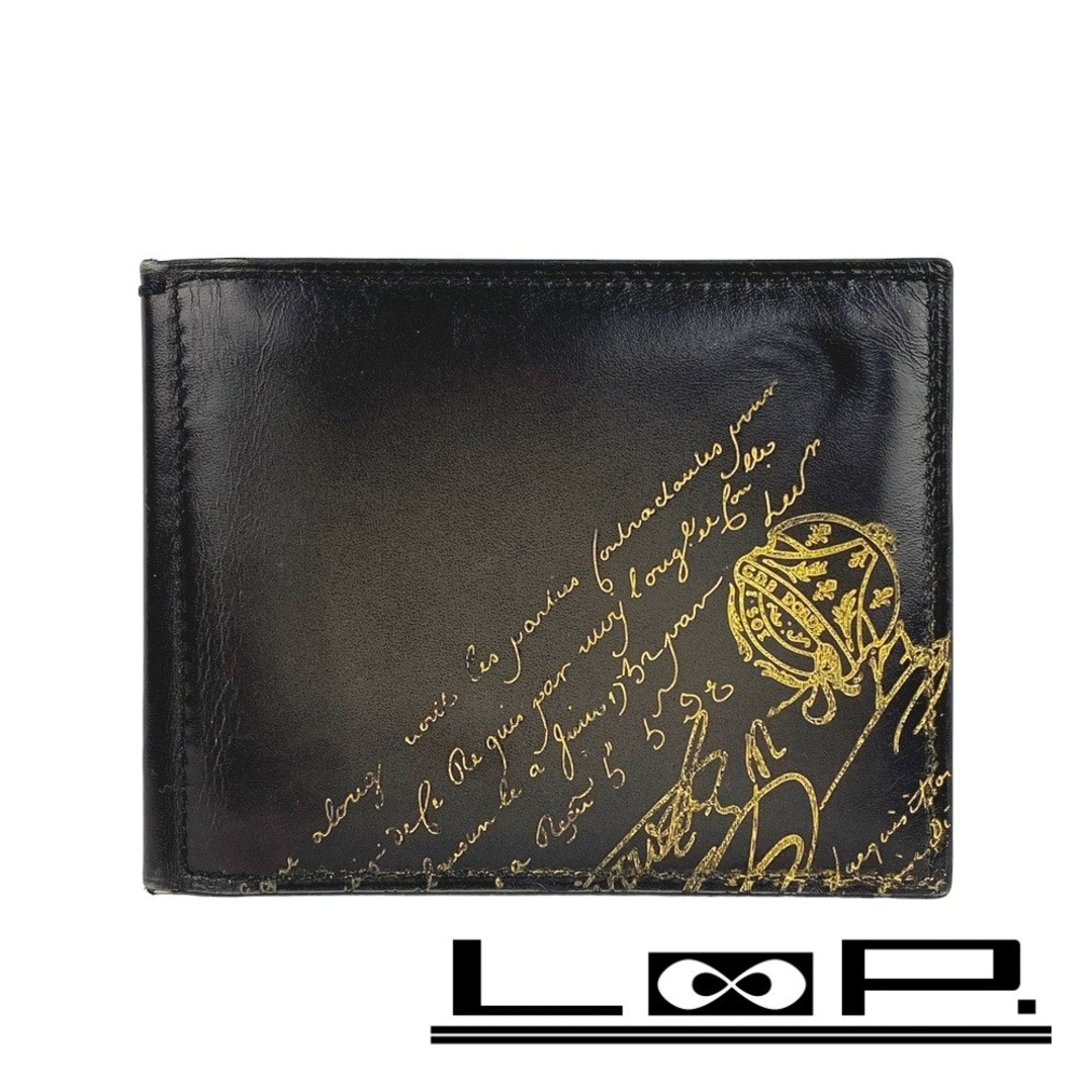 BERLUTI - □美品□ ベルルッティ 二つ折り マネークリップ 財布 BERLUTI - □美品□ ベルルッティ 二つ折り マネークリップ 財布