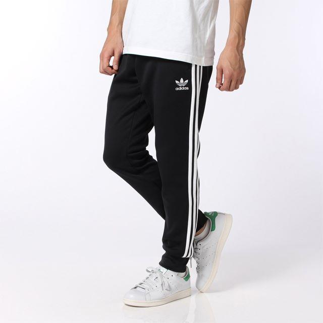 adidas(アディダス)の黒 M【新品/即日発送OK】adidas オリジナルス トラックトップ パンツ メンズのパンツ(その他)の商品写真