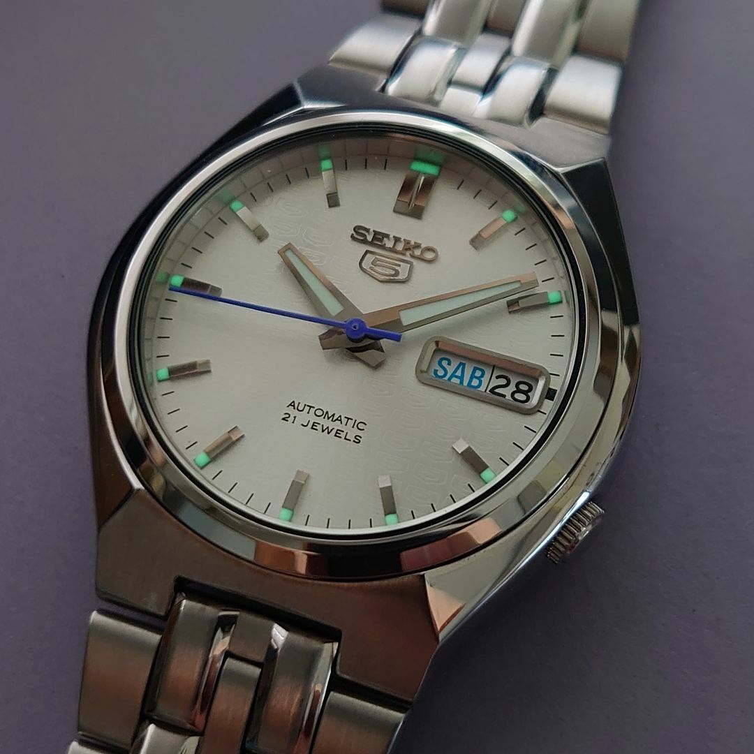 SEIKO - 美品！SEIKO5⋆7S26-⋆セイコー⋆裏スケ⋆透かし文字盤