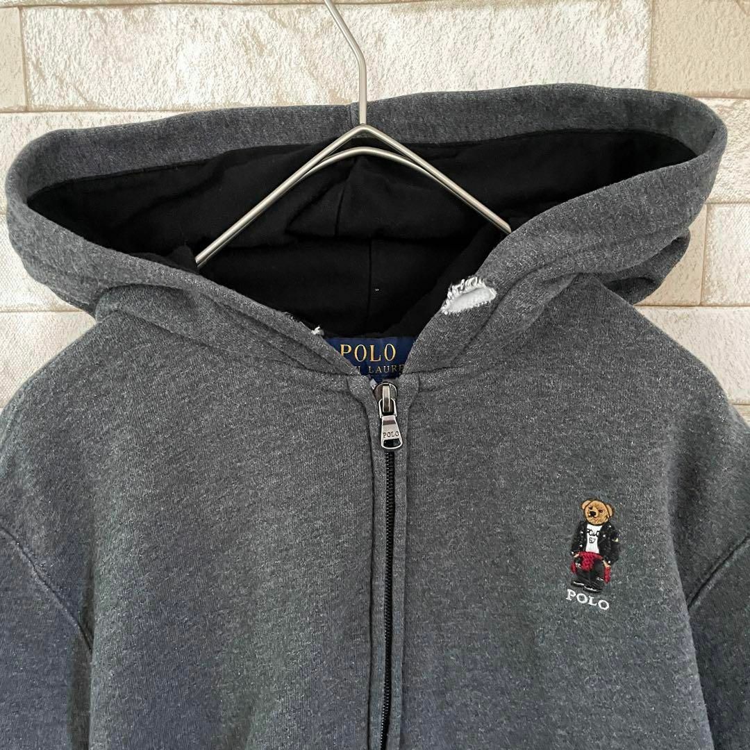 POLO RALPH LAUREN - ラルフローレン ポロベア ジップパーカー POLO RALPH LAUREN - ラルフローレン ポロベア ジップパーカー