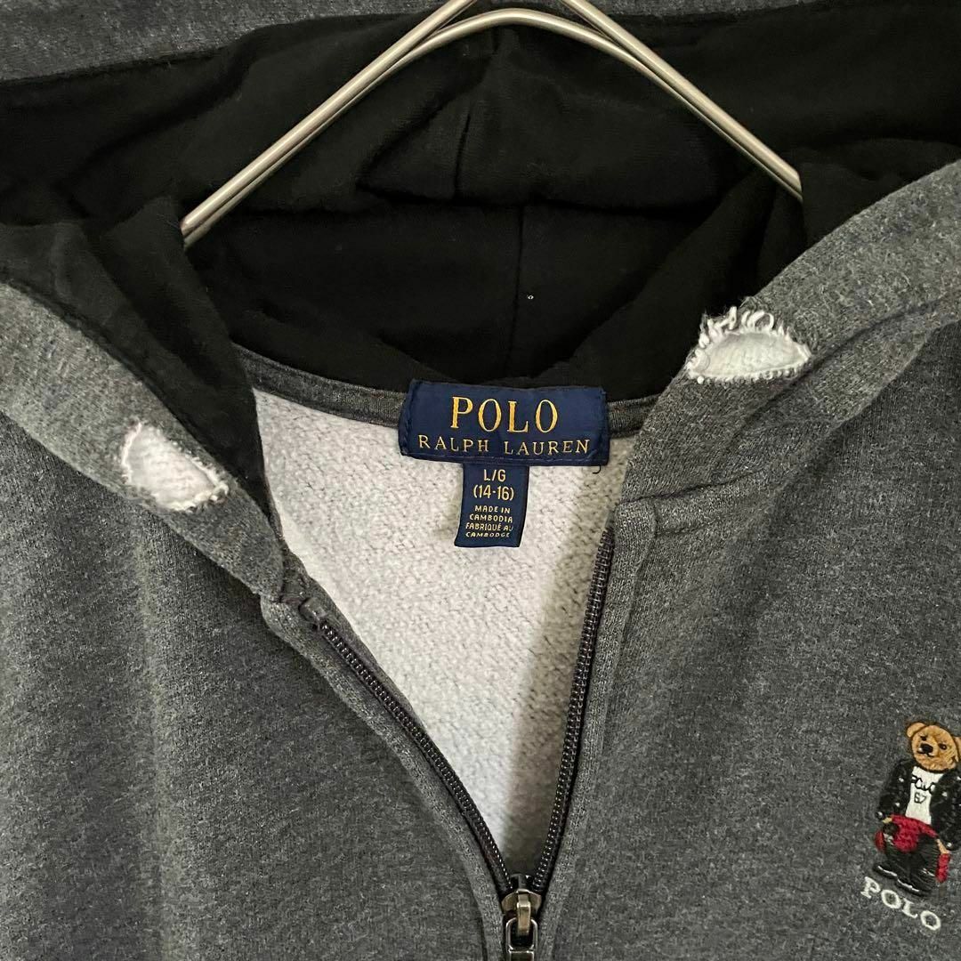 POLO RALPH LAUREN - ラルフローレン ポロベア ジップパーカー POLO RALPH LAUREN - ラルフローレン ポロベア ジップパーカー