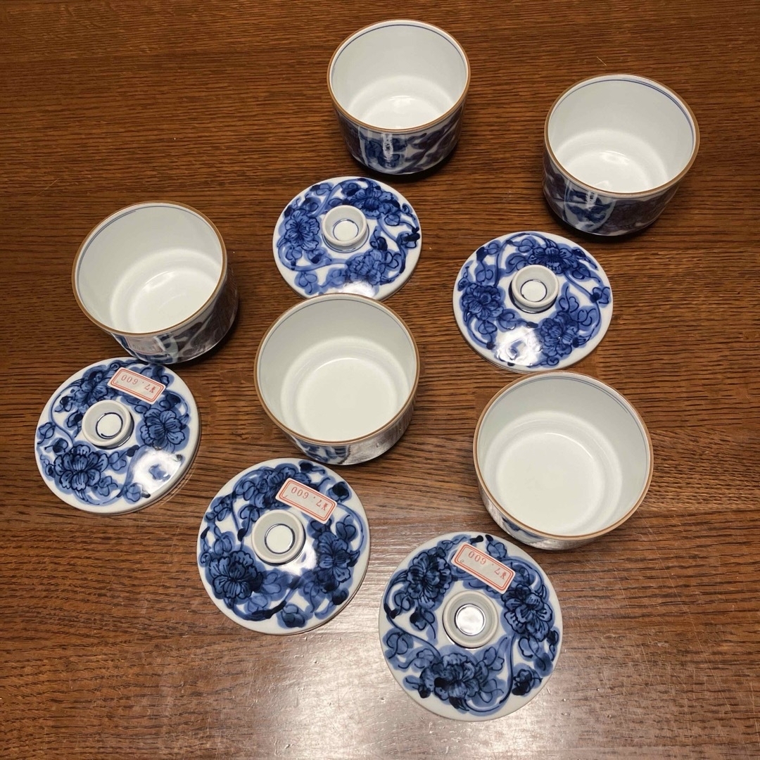 新品未使用　京泉工芸　茶碗蒸し　五客揃え インテリア/住まい/日用品のキッチン/食器(食器)の商品写真