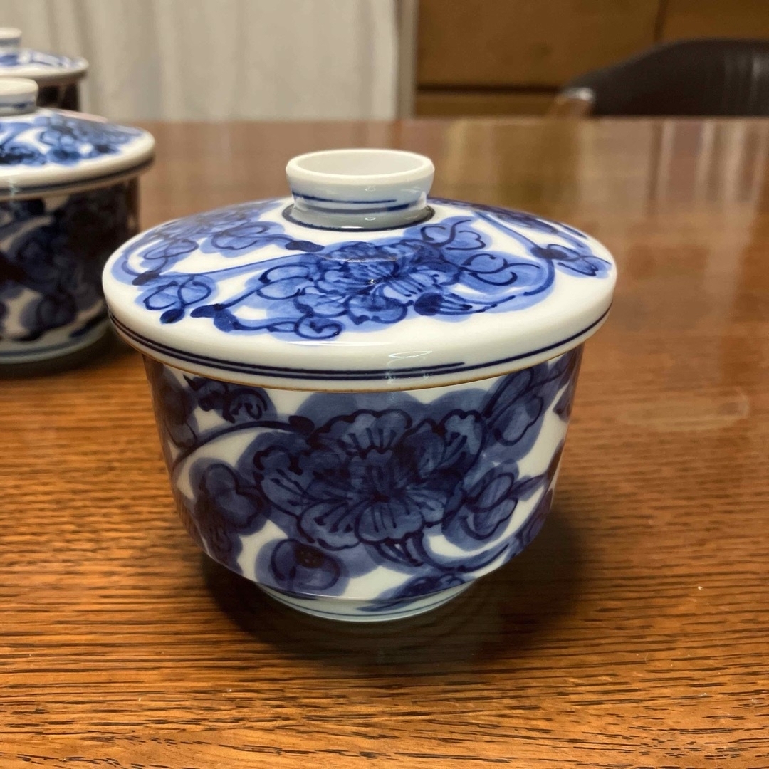新品未使用　京泉工芸　茶碗蒸し　五客揃え インテリア/住まい/日用品のキッチン/食器(食器)の商品写真
