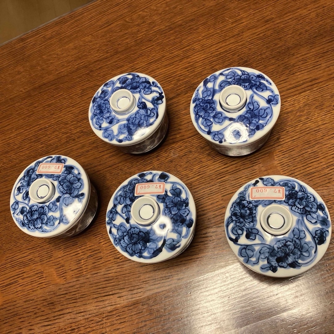 新品未使用　京泉工芸　茶碗蒸し　五客揃え インテリア/住まい/日用品のキッチン/食器(食器)の商品写真