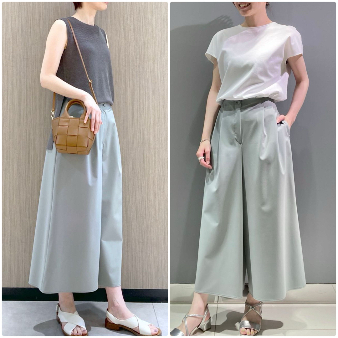 Theory luxe - theory luxe Sycamore Bel ワイドフレアパンツ 40 Theory luxe - theory luxe Sycamore Bel ワイドフレアパンツ 40