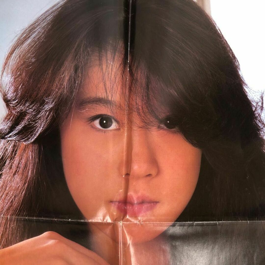 1-□ ポスター 中森明菜 シブがき隊 付録 4ツ折 両面ポスター 1-□ ポスター 中森明菜 シブがき隊 付録 4ツ折 両面ポスター