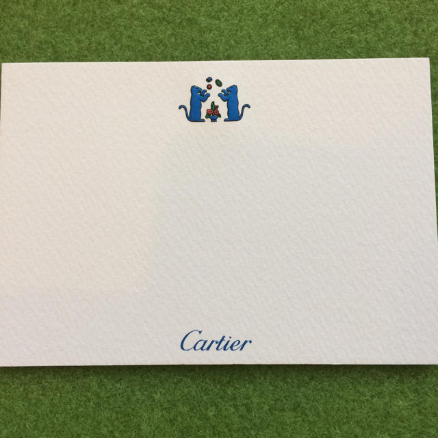Cartier(カルティエ)のカルティエ ポストカード☆ インテリア/住まい/日用品の文房具(その他)の商品写真
