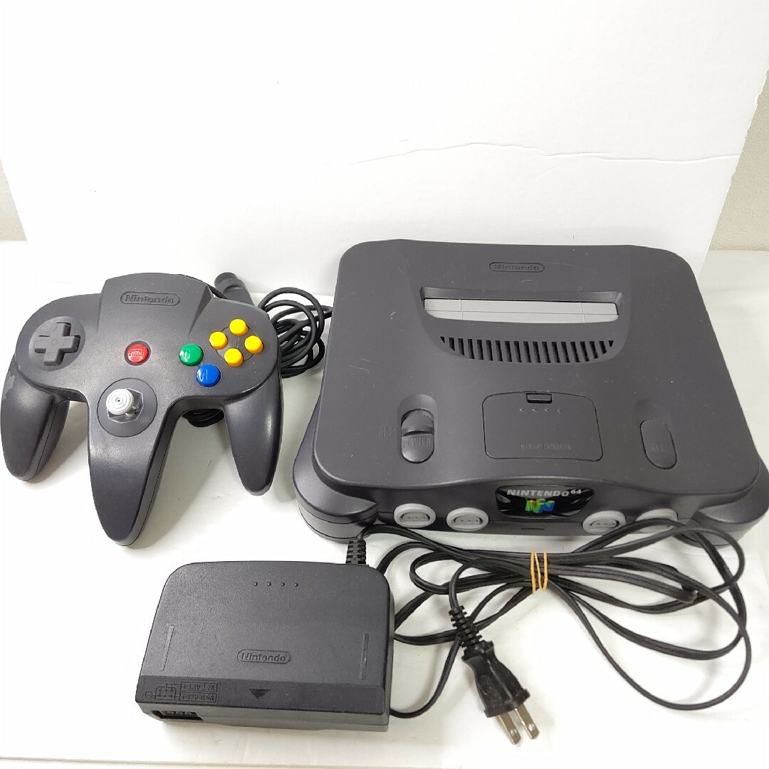 NINTENDO 64 - Nintendo ニンテンドー64 美品 ブラック 任天堂 NINTENDO 64 - Nintendo ニンテンドー64 美品 ブラック 任天堂