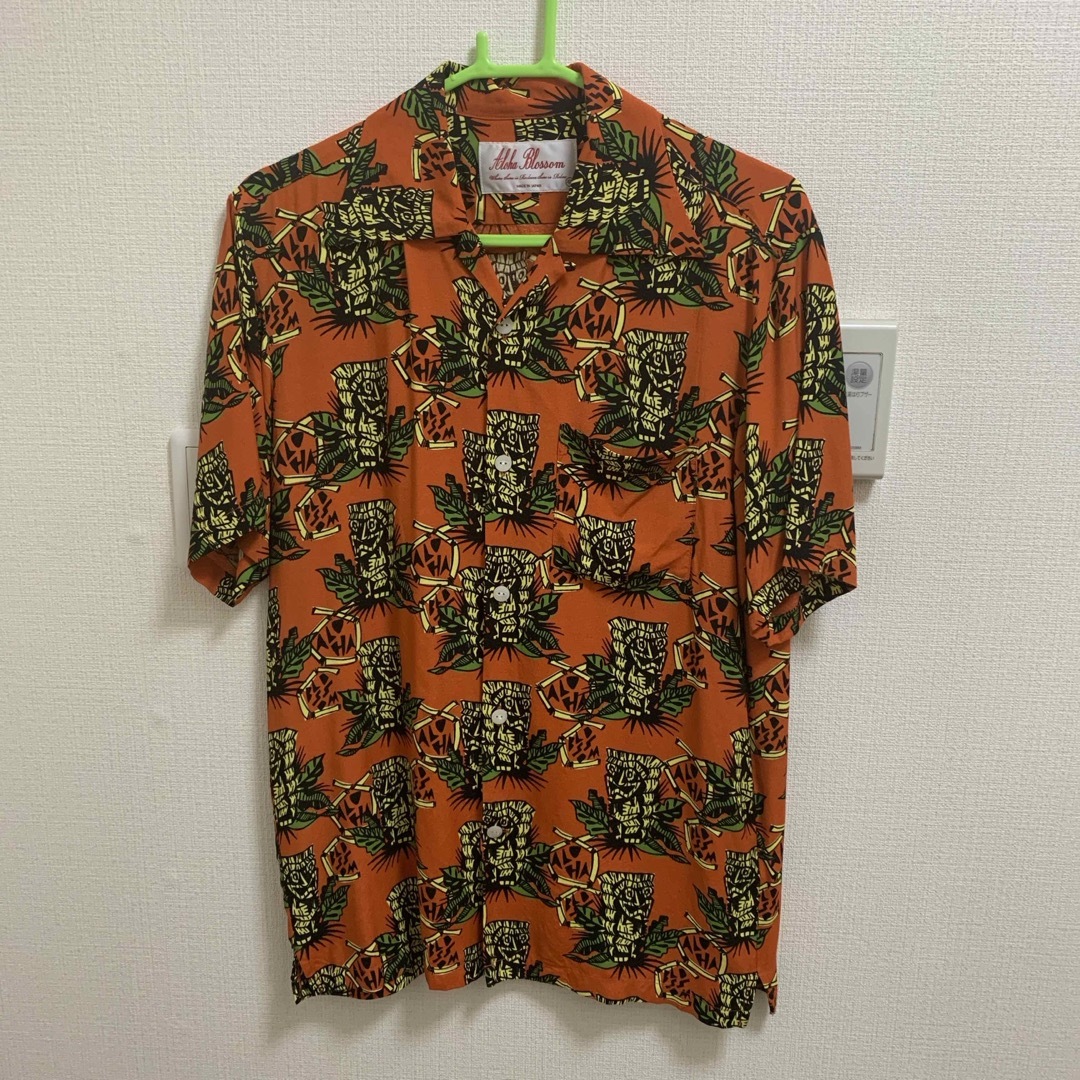 アロハブロッサムAloha Blossom  半袖シャツ　開襟シャツ　柄