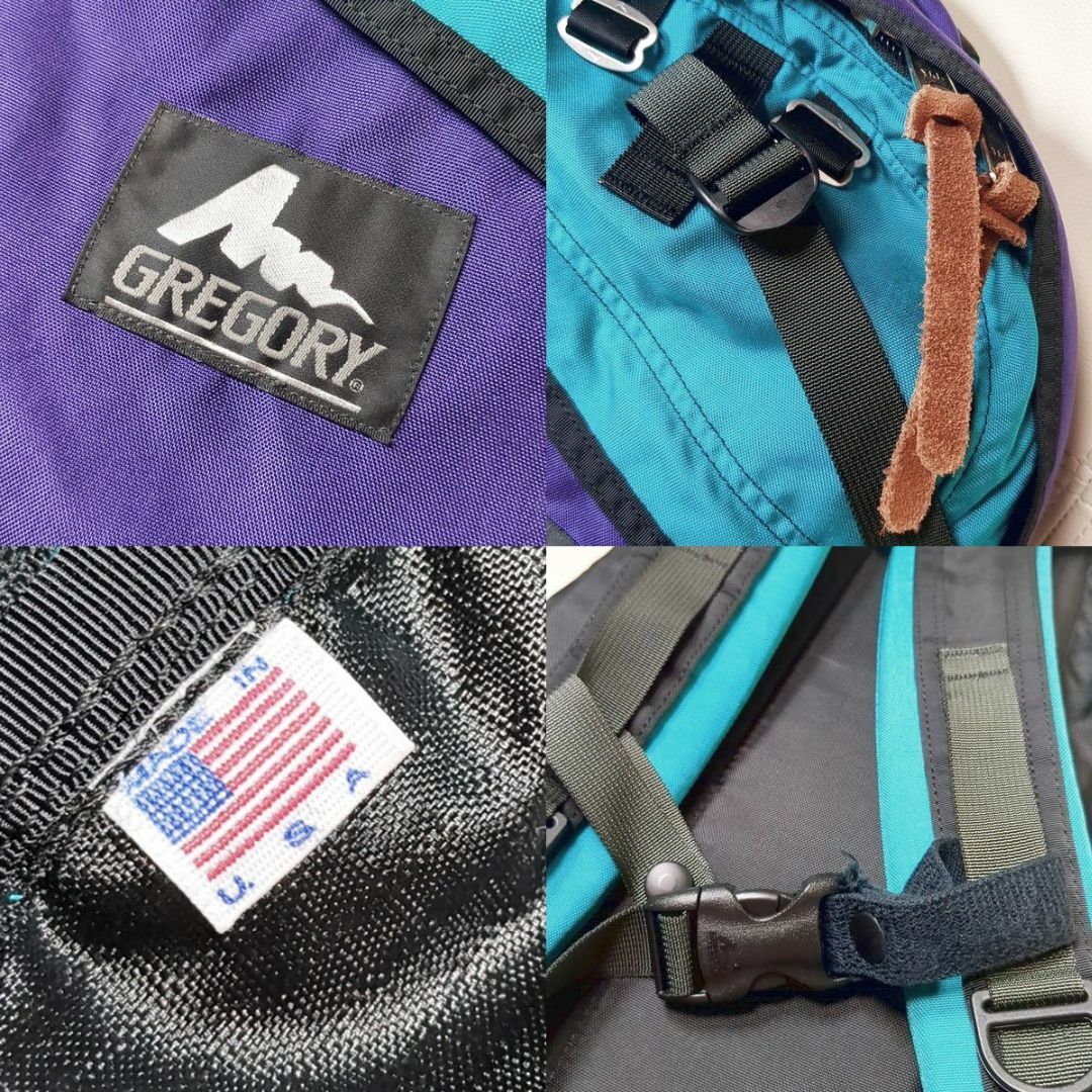USA製 グレゴリー デイパック 旧タグ 旧ロゴ シルバータグ USA製 グレゴリー デイパック 旧タグ 旧ロゴ シルバータグ