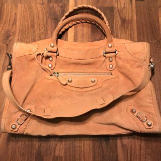 バレンシアガバッグ(BALENCIAGA BAG)のバレンシアガのシティ【バックスキン仕立】(ショルダーバッグ)