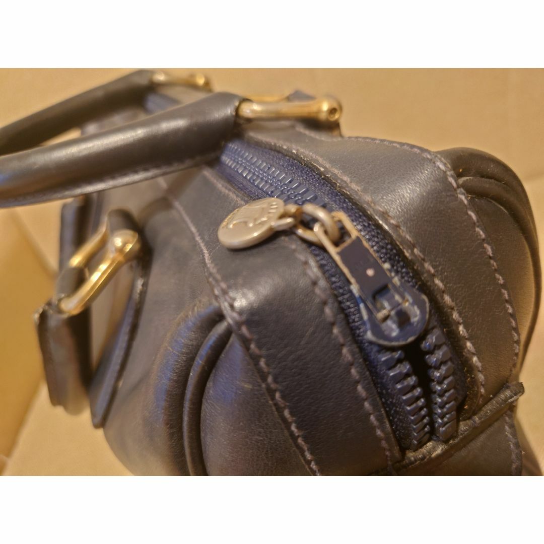 セリーヌ レザー ミニボストンバッグ ハンドバッグ CELINE セリーヌ レザー ミニボストンバッグ ハンドバッグ CELINE
