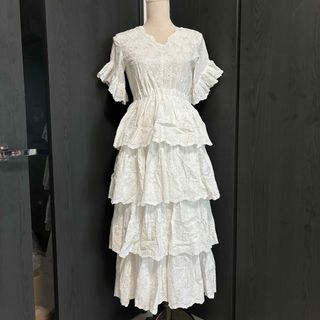 TSURU by Mariko Oikawa(ロングワンピース/マキシワンピース TSURU by Mariko Oikawa(ロングワンピース/マキシワンピース