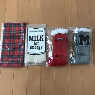 ミルク(MILK)のMILK 新品セット(ソックス)