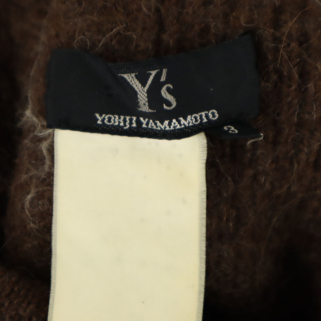 Y's - ワイズ 長袖 セーター 3 ブラウン Y's ヨウジヤマモト