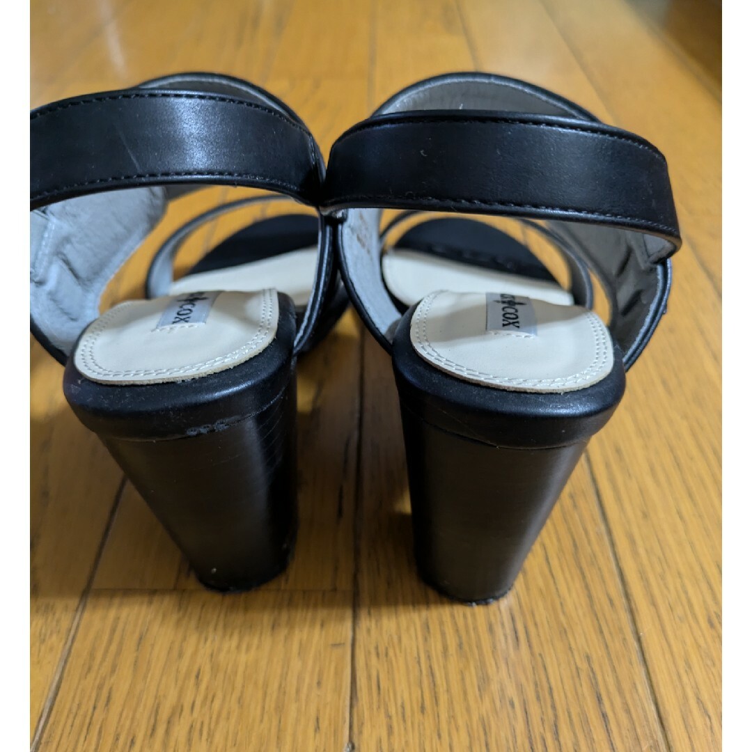PATRICK COX(パトリックコックス)のPATRICK COX サンダル ブラック Sサイズ レディースの靴/シューズ(サンダル)の商品写真