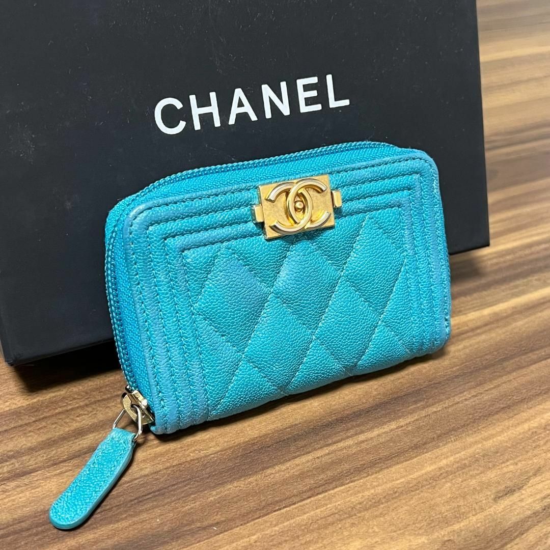 ⭐️美品⭐️CHANEL ボーイシャネル 財布 コインパース キャビア ⭐️美品⭐️CHANEL ボーイシャネル 財布 コインパース キャビア