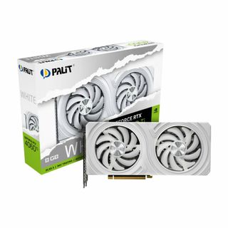 新品 Palit GeForce RTX 4060 Ti WHITE 8GB(PCパーツ)