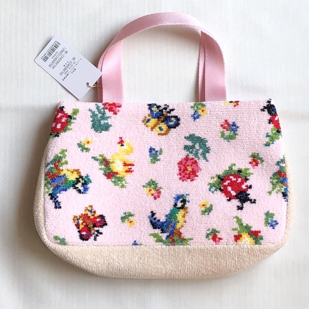 FEILER - フェイラー ハイジ ピンク バッグインミニトートの通販 FEILER - フェイラー ハイジ ピンク バッグインミニトートの通販