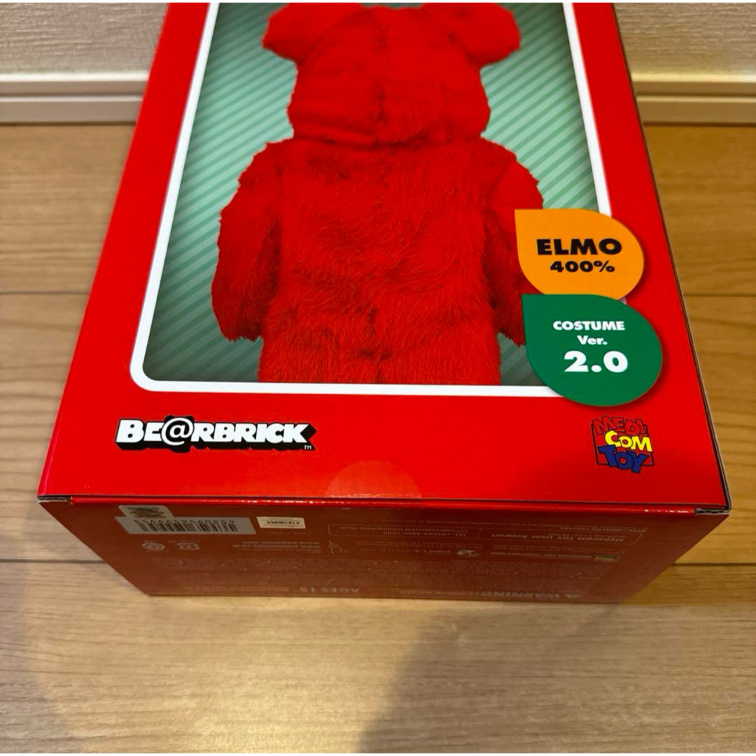新品 未開封 BE@RBRICK ELMO Costume Ver.2.0 400% ベア 新品 未開封 BE@RBRICK ELMO Costume Ver.2.0 400% ベア