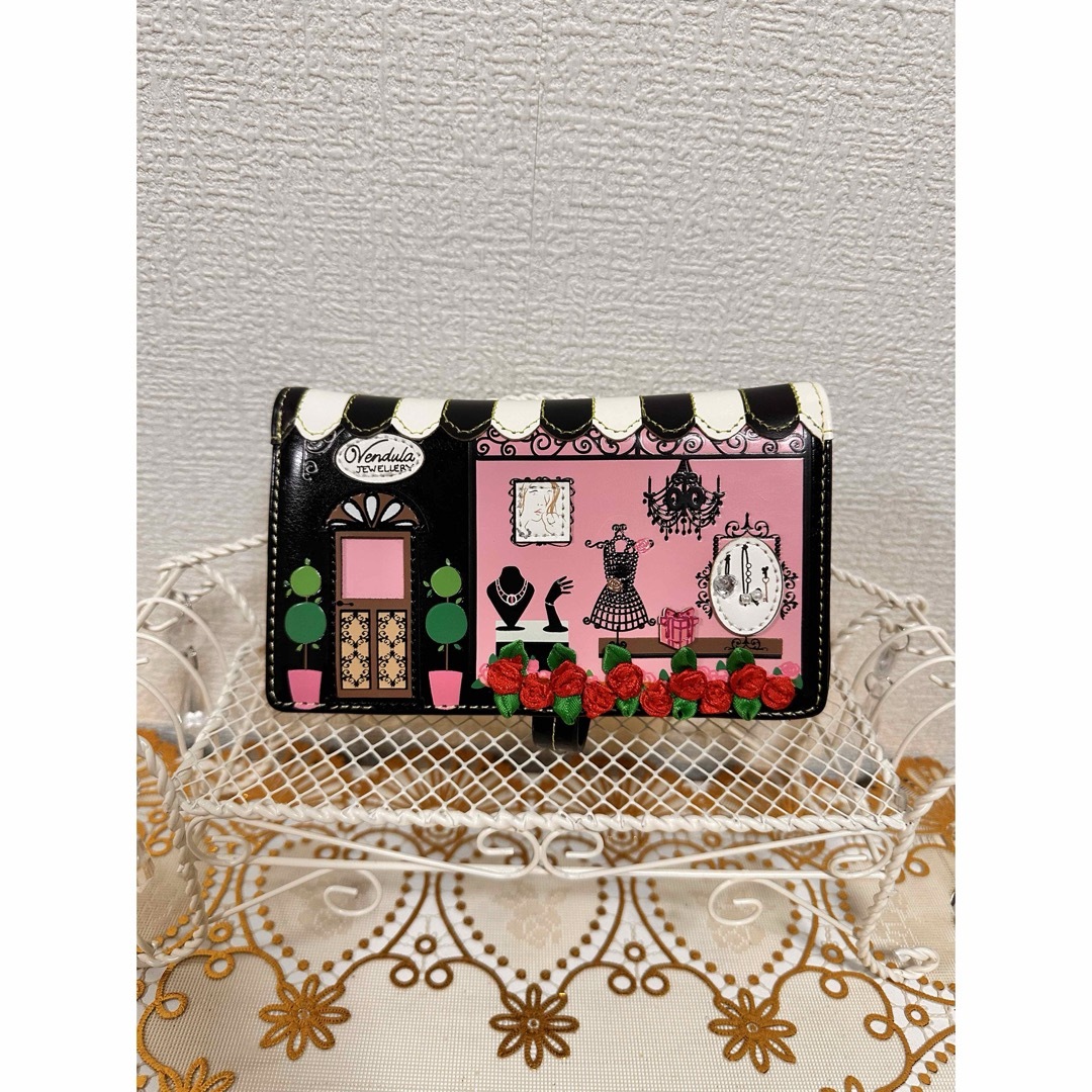 ♡日本未発売♡入手困難レア物♡Vendula LONDON♡二つ折り財布 ♡日本未発売♡入手困難レア物♡Vendula LONDON♡二つ折り財布