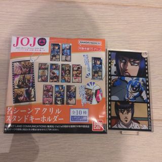 名シーンアクリルスタンドキーホルダー ジョジョの奇妙な冒険黄金の風パンナ(キャラクターグッズ)