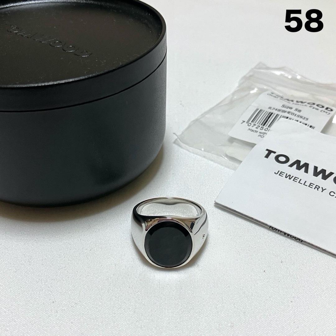 TOM WOOD - 新品 58 TOMWOOD Blue Hawk Eye Ring 6474