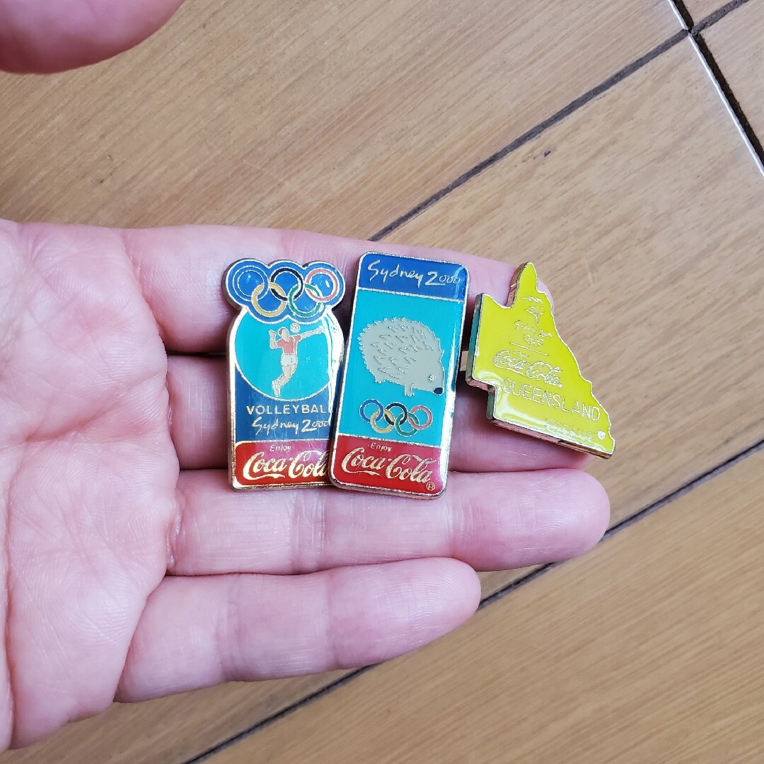 コカ・コーラ - コカコーラ シドニーオリンピック ピンバッジ コカ・コーラ - コカコーラ シドニーオリンピック ピンバッジ