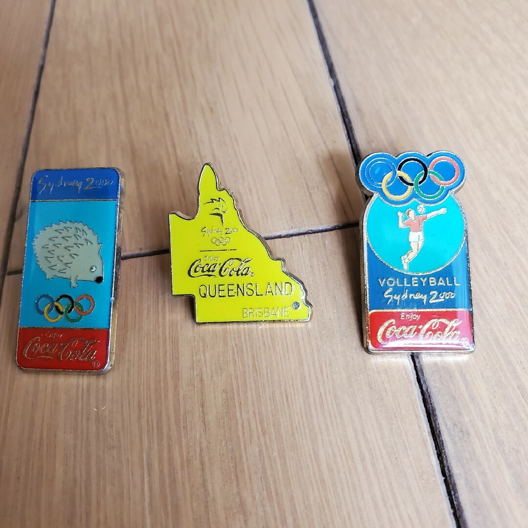 コカ・コーラ - コカコーラ シドニーオリンピック ピンバッジ コカ・コーラ - コカコーラ シドニーオリンピック ピンバッジ