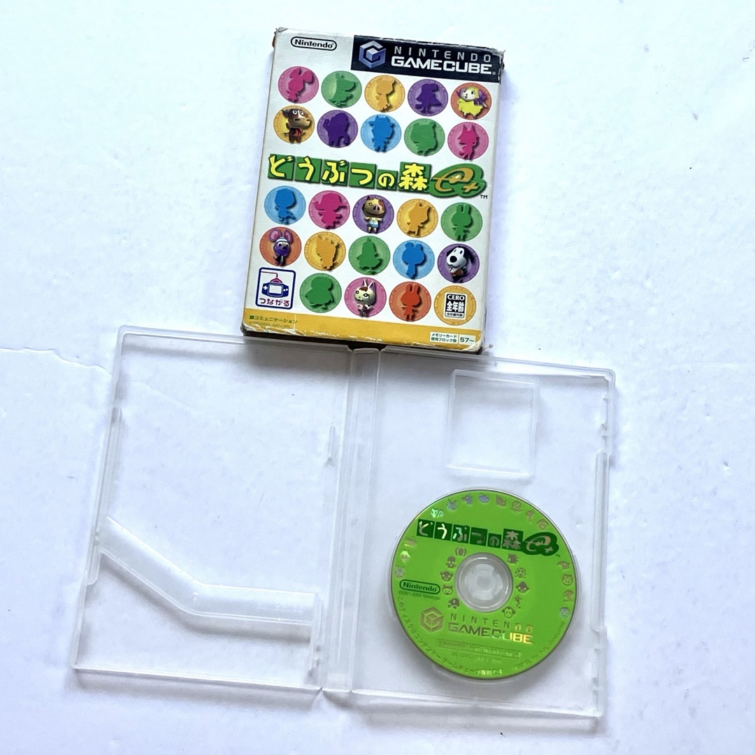 GC ゲームキューブどうぶつの森+ どうぶつの森e+ まとめ売りの GC ゲームキューブどうぶつの森+ どうぶつの森e+ まとめ売りの