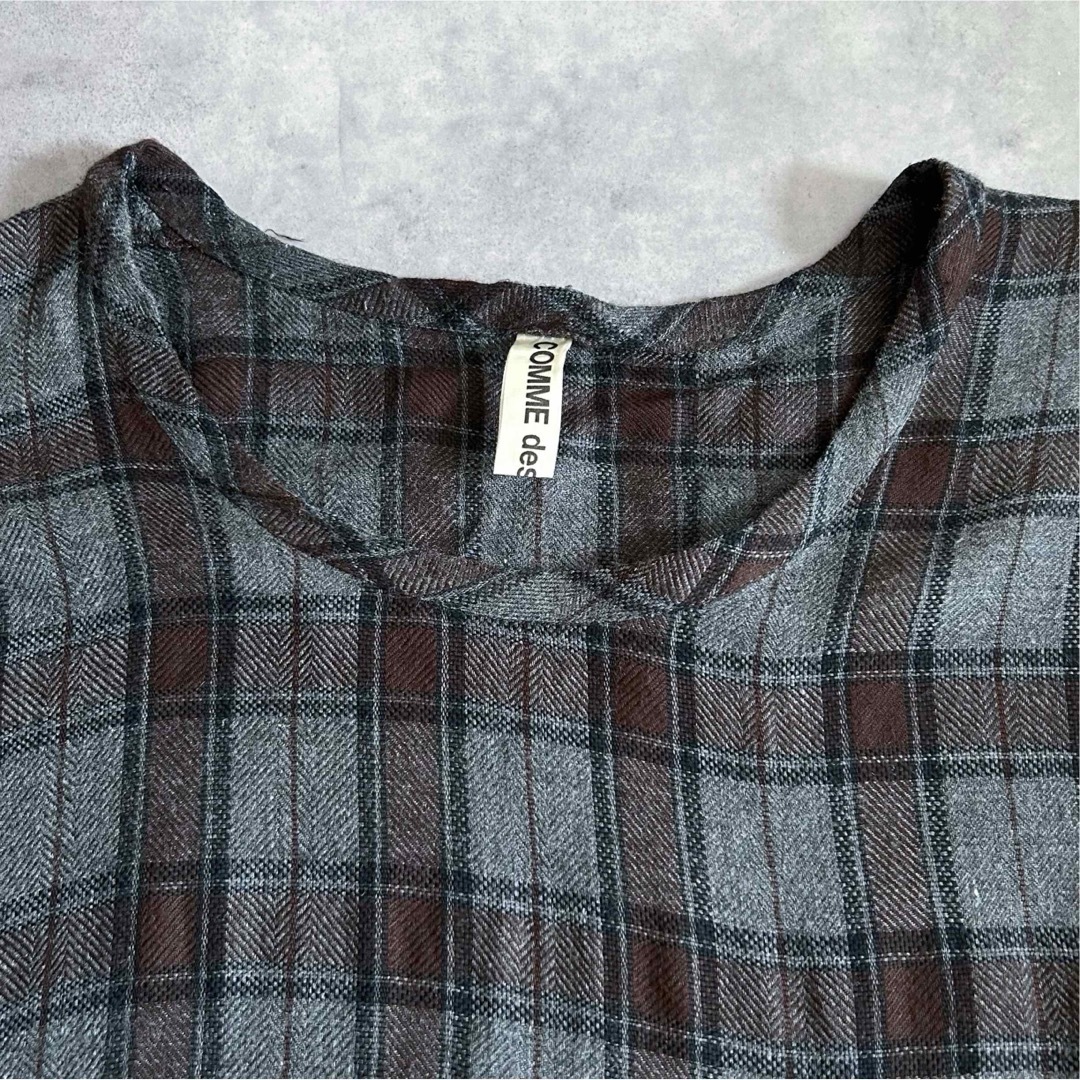 COMME des GARCONS - 希少 コムデギャルソン チェック 半袖T COMME des GARCONS - 希少 コムデギャルソン チェック 半袖T