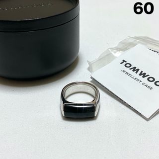 新品 60 TOM WOOD Crest Ring Blue Hawk Eye