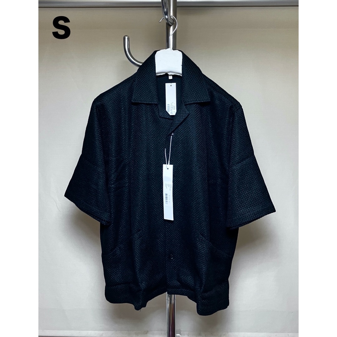 新品 S SUNFLOWER 23ss COCO SS SHIRT 黒 5413