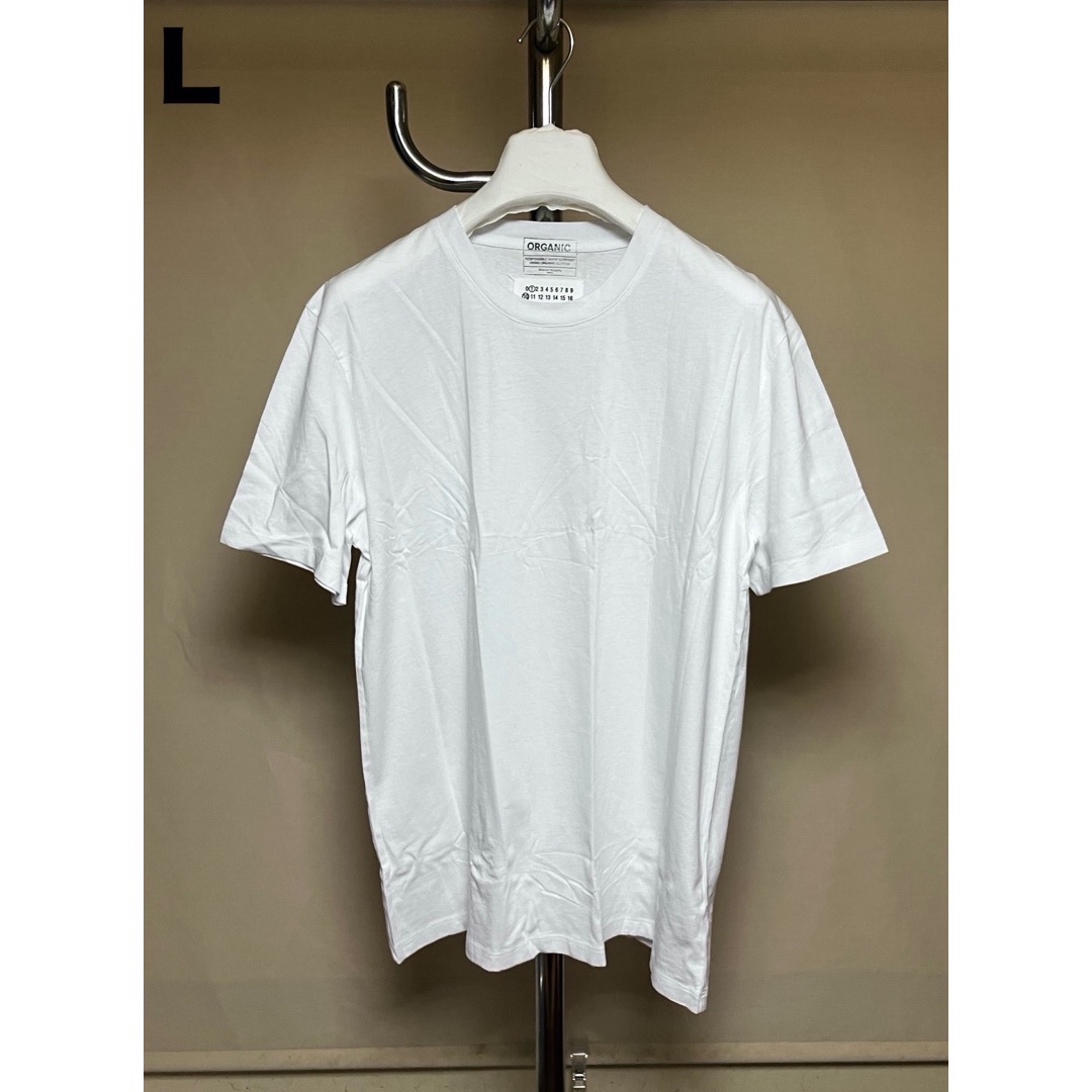 Maison Margiela（旧Maison Martin Margiela） - 新品 L 23ss マルジェラ パックT Tシャツ 白 バラ 6461