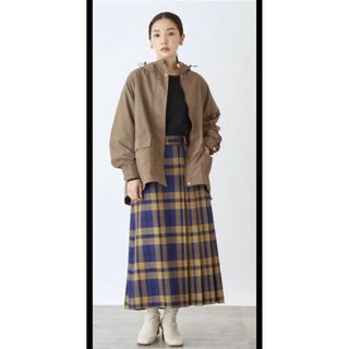 ◆THE SHOP TK ザ ショップ ティーケー チェックデザインスカート