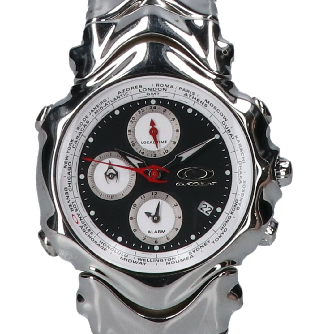 Oakley - オークリー GMT クロノグラフ クオーツの通販 by エコ Oakley - オークリー GMT クロノグラフ クオーツの通販 by エコ
