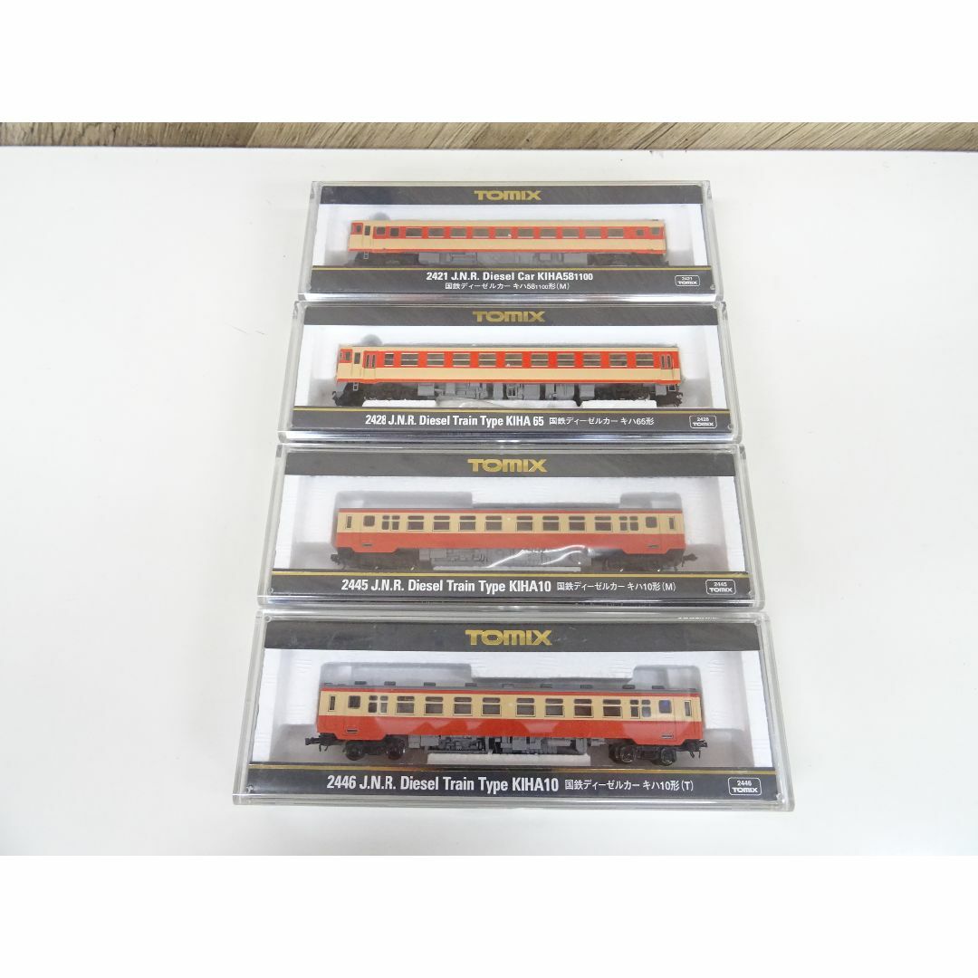 TOMIX - M宇099 / TOMIX トミックス 国鉄ディーゼルカー 鉄道模型 4点