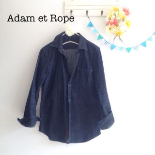 アダムエロぺ(Adam et Rope')のアダムエロペ☻秋冬デニムシャツ(シャツ/ブラウス(長袖/七分))