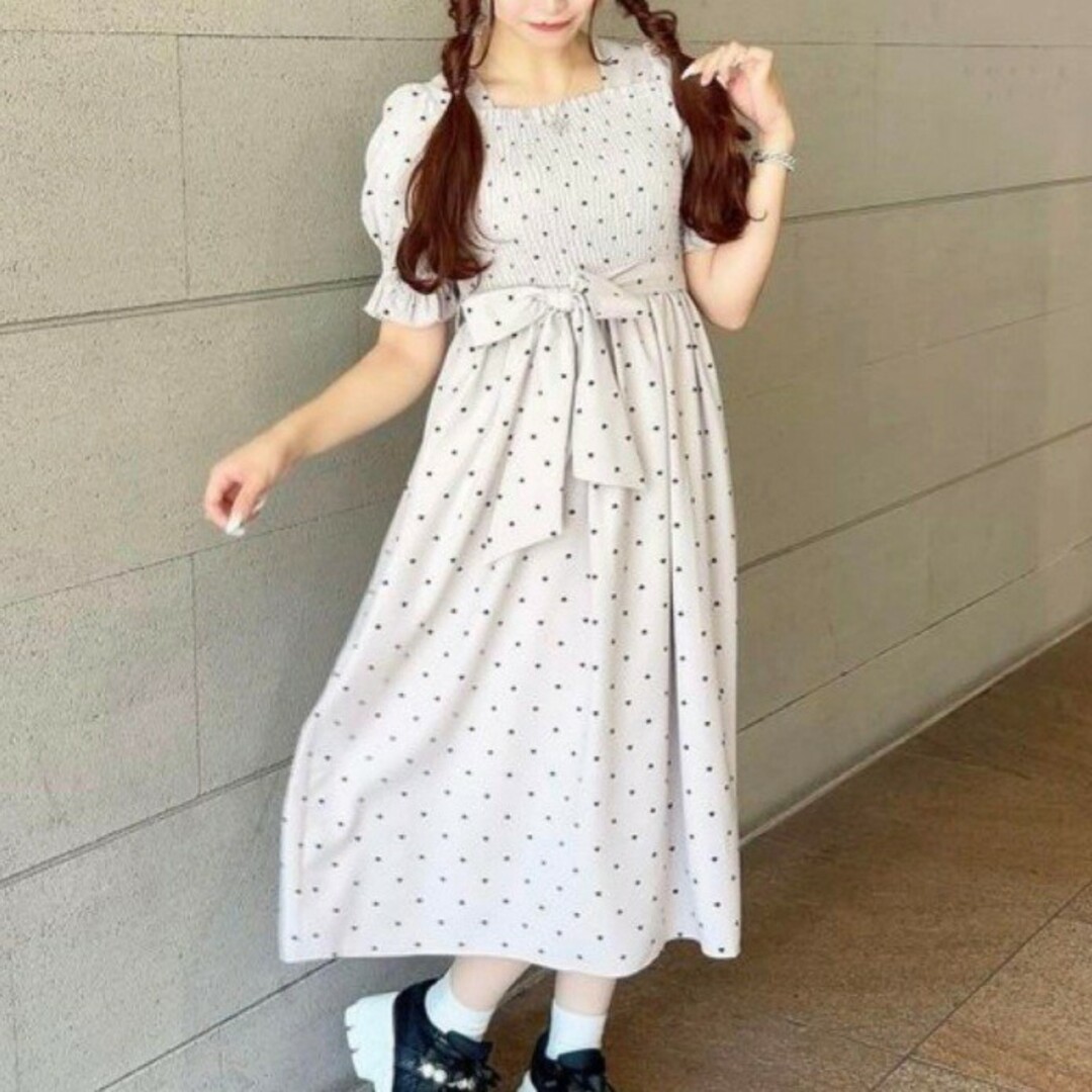 evelyn - エブリン 復刻ハートワンピース オフホワイトの通販 by evelyn - エブリン 復刻ハートワンピース オフホワイトの通販 by