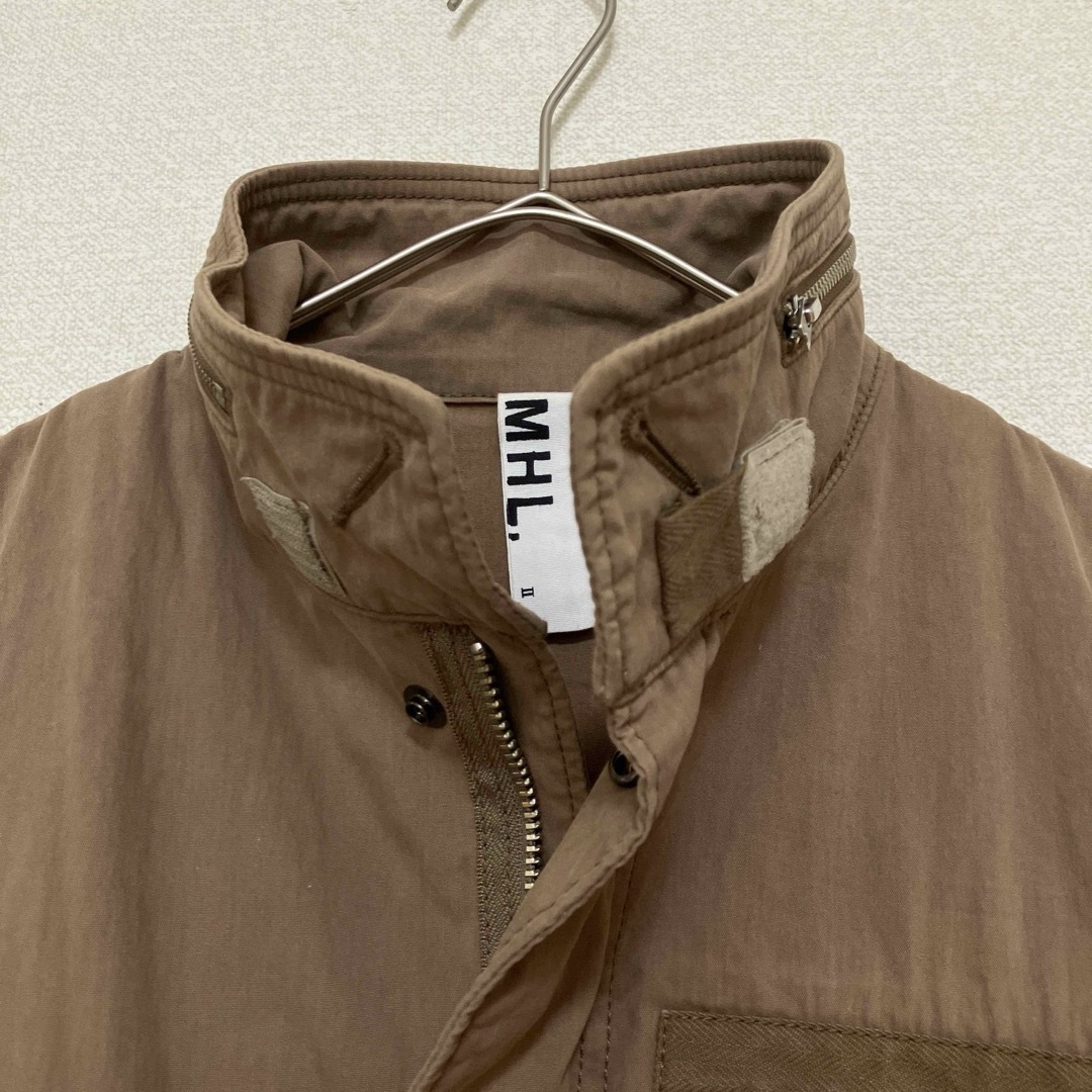 MHL. - MHL.×ALPHA INDUSTRIES ジャケット カーキ Ⅱの通販 by MHL. - MHL.×ALPHA INDUSTRIES ジャケット カーキ Ⅱの通販 by